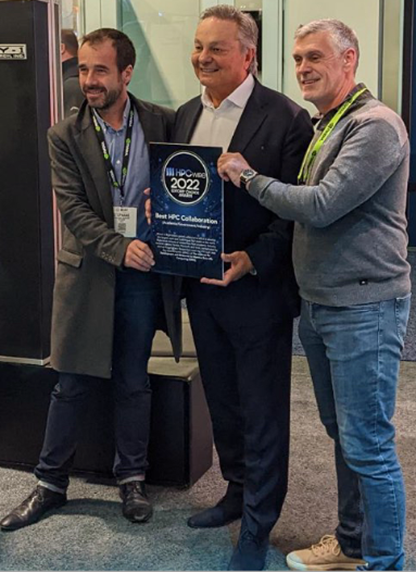 reception of the award